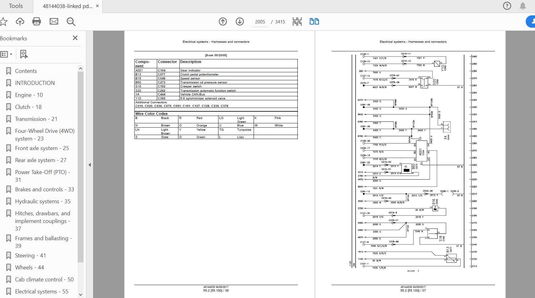 Case IH Tractor 1254 1404 Service Manual48144038 3