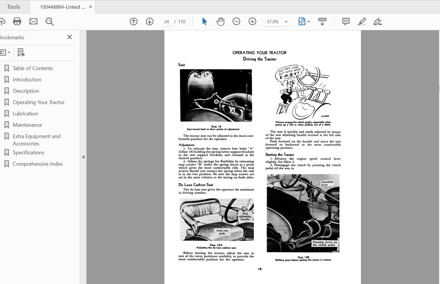 Case IH Tractor 130 Operators Manual1004488R4 3