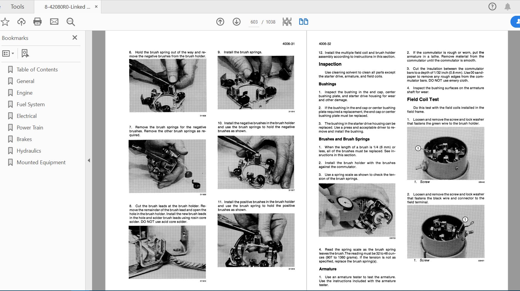 Case IH Tractor 1835B Uni Loader COMPLETE Service Manual8 42080R0 3KH1s0