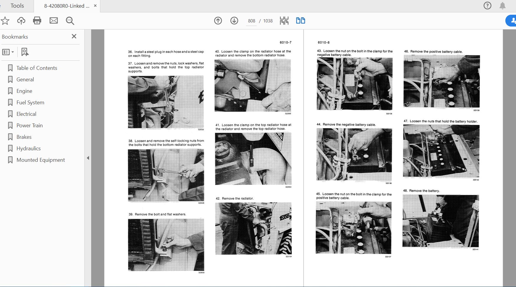 Case IH Tractor 1835B Uni Loader COMPLETE Service Manual8 42080R0 4OuEVL