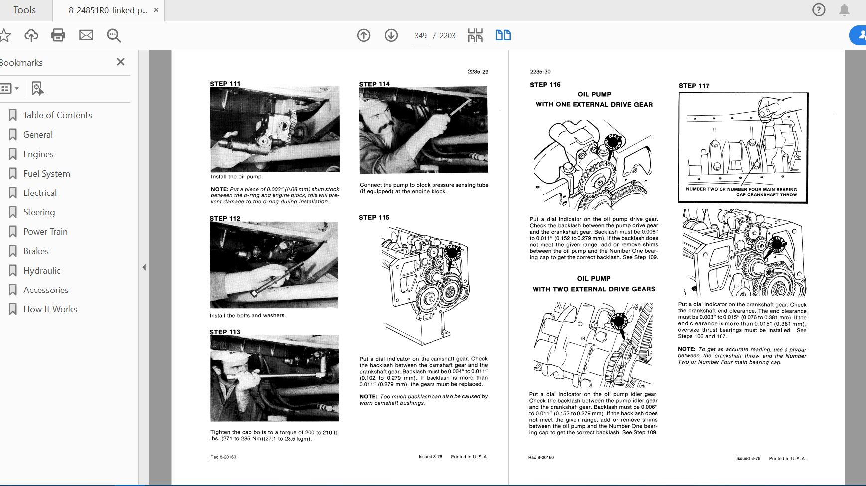 Case IH Tractor 209422943294 COMPLETE Service Manual8 24851R0 3