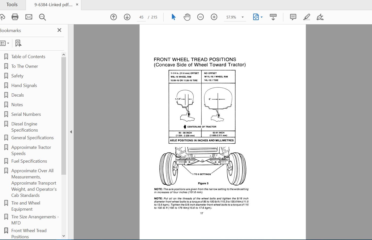 Case IH Tractor 2290 Operators Manual9 6384 3