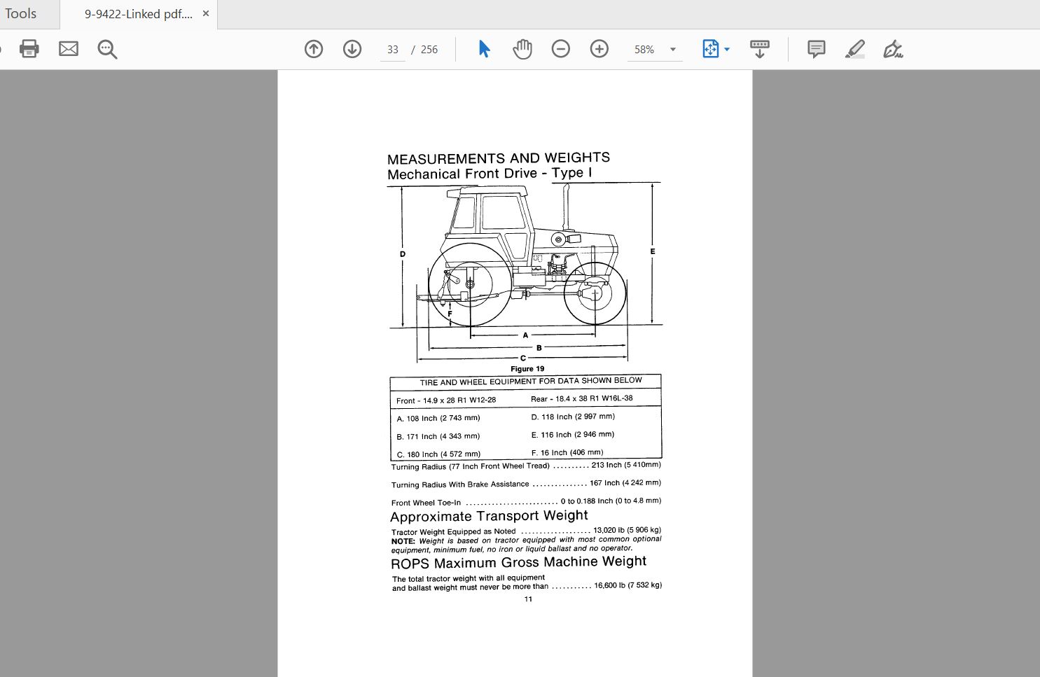 Case IH Tractor 2294 Operators Manual9 9422 2