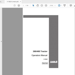 Case IH Tractor 395495 Operators Manual9 18820 1