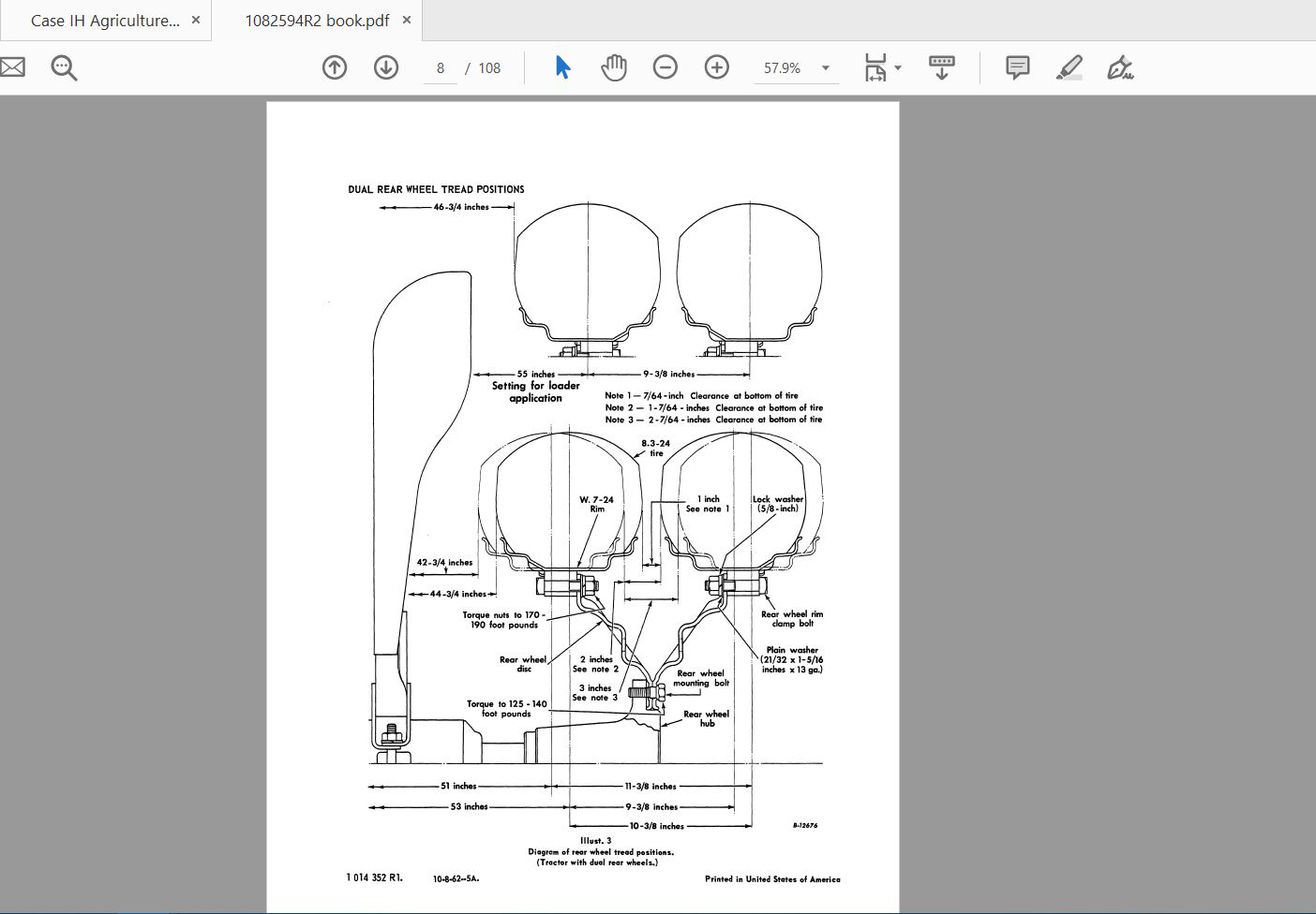 Case IH Tractor 404 Operators Manual1082594R2 3