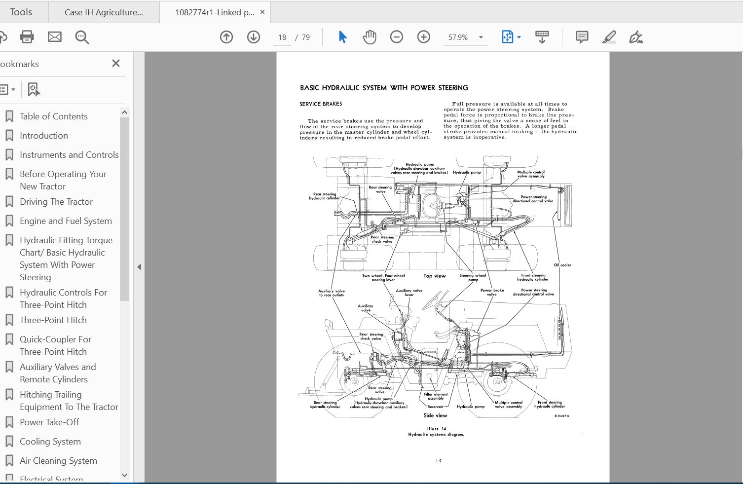 Case IH Tractor 4156 Operators Manual1082774R1 3