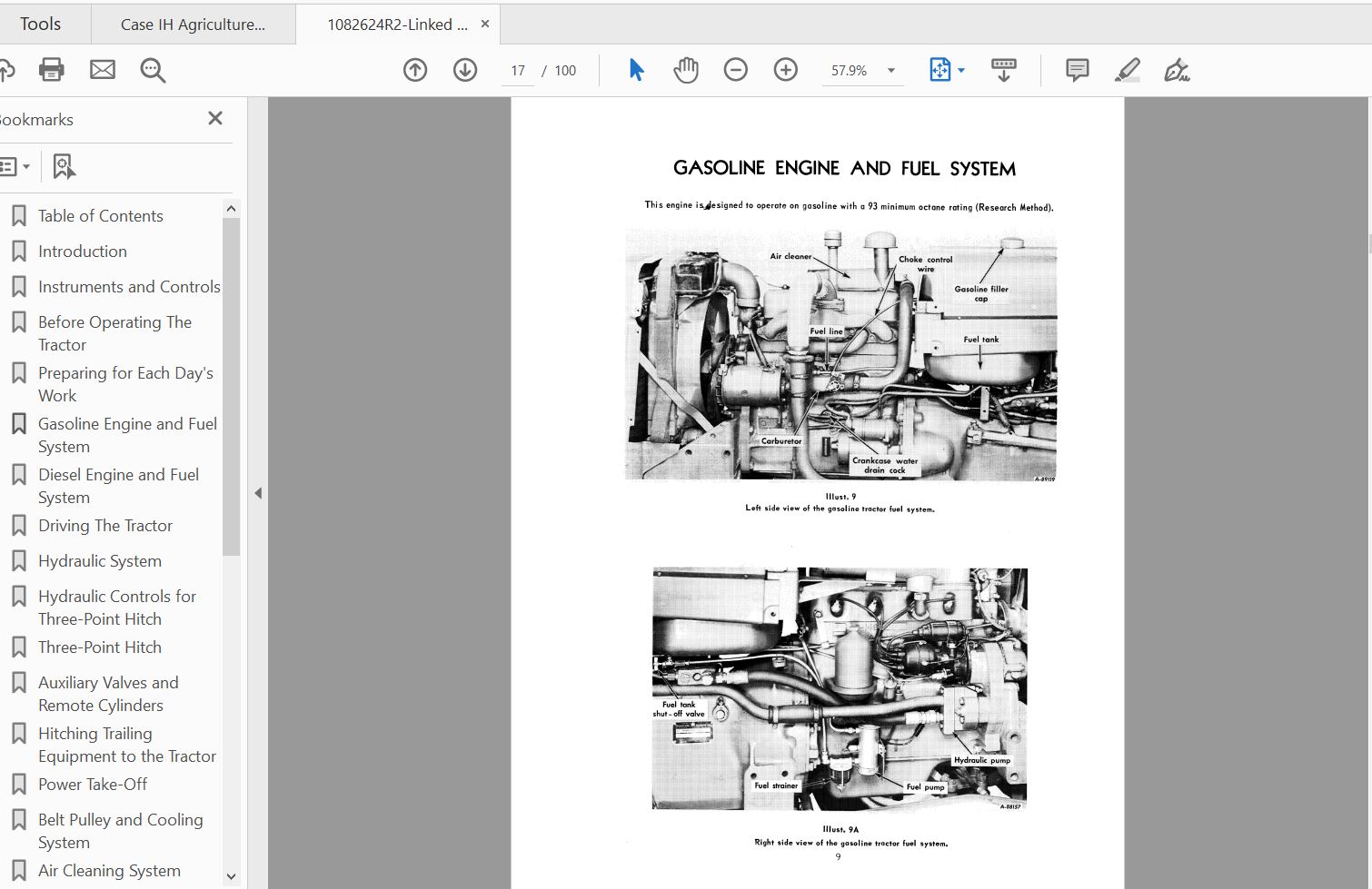 Case IH Tractor 424 Operators Manual1082624R2 3