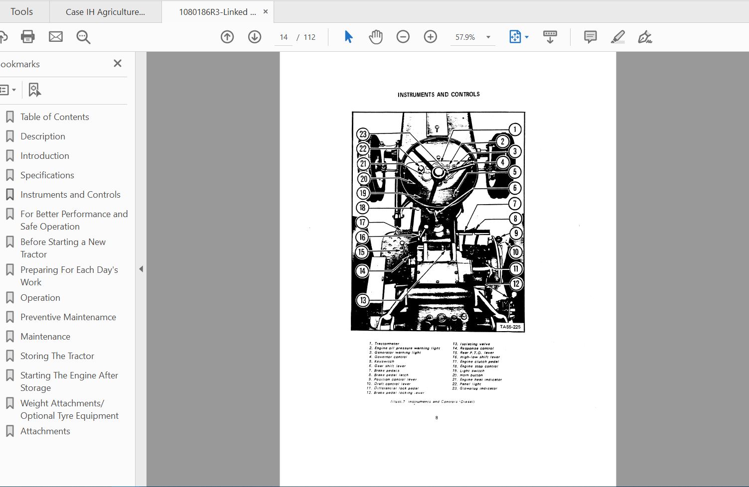 Case IH Tractor 434 Operators Manual1080186R3 3