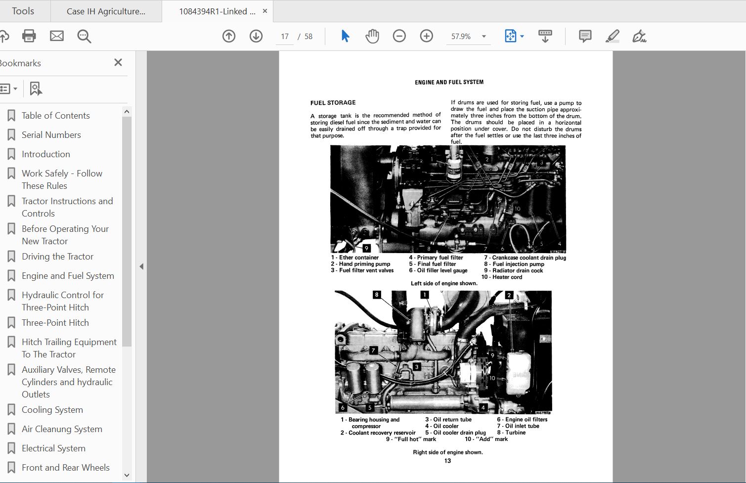 Case IH Tractor 4366 Operators Manual1084394R1 4
