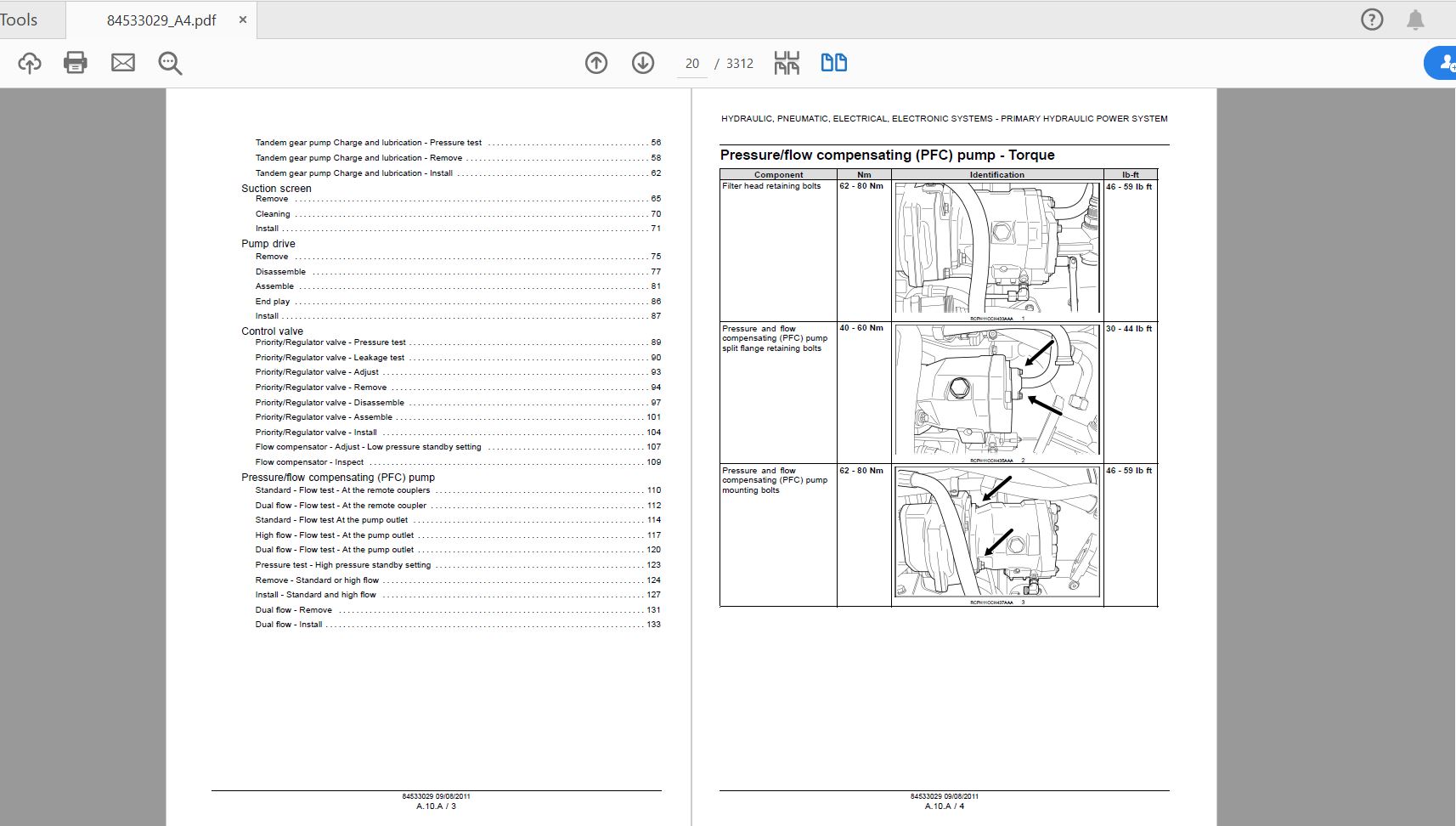 Case IH Tractor 4430 Patriot Sprayer Service Manual84533029 2