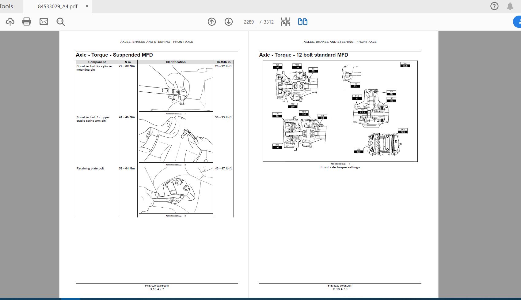 Case IH Tractor 4430 Patriot Sprayer Service Manual84533029 4