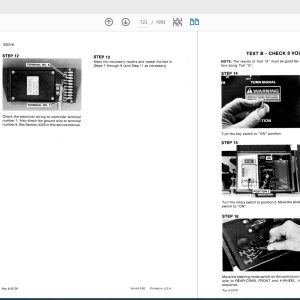 Case IH Tractor 4494 4694 COMPLETE Service Manual8 25610R0 3