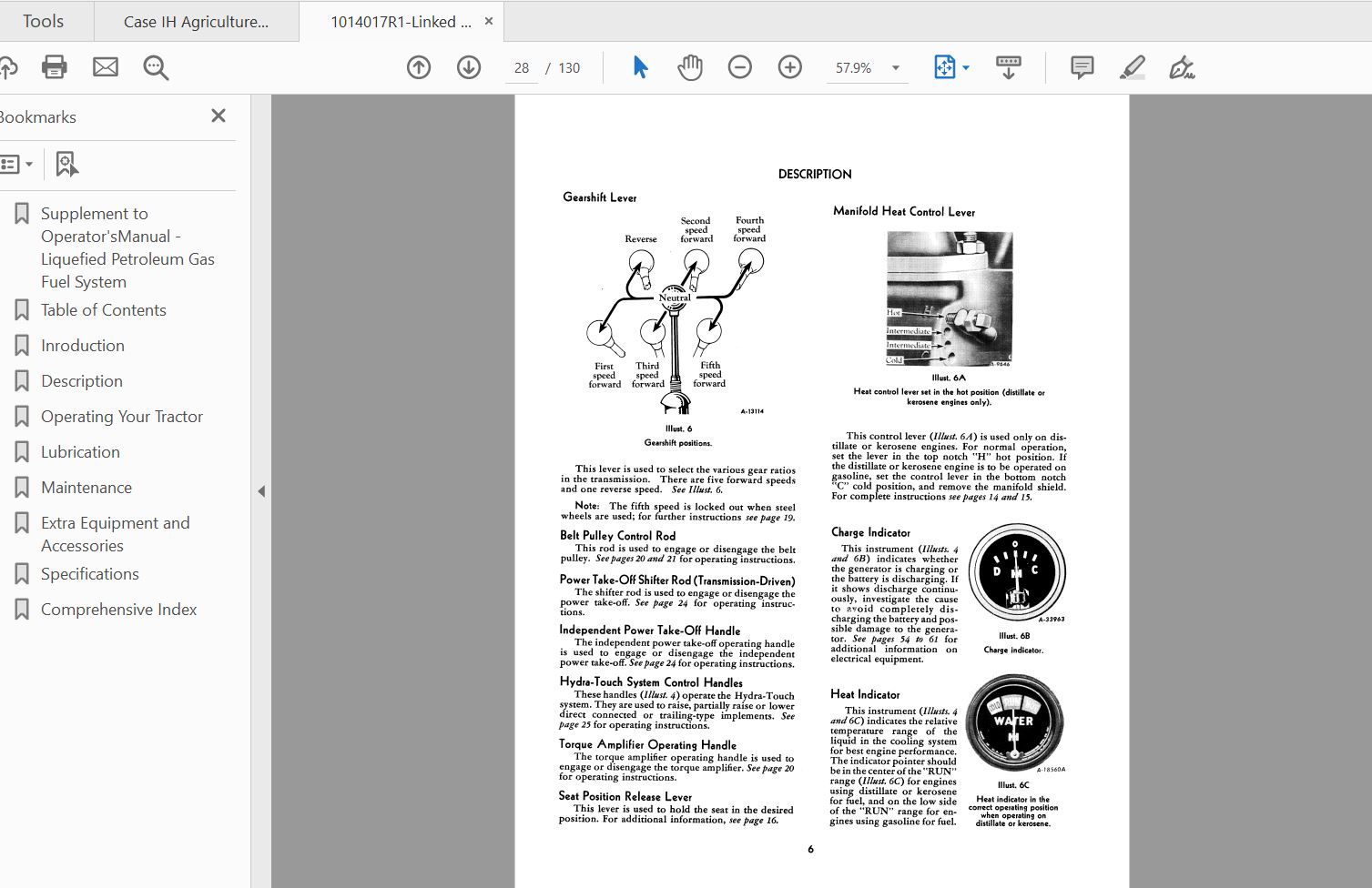 Case IH Tractor 450 Operators Manual1014017R1 4
