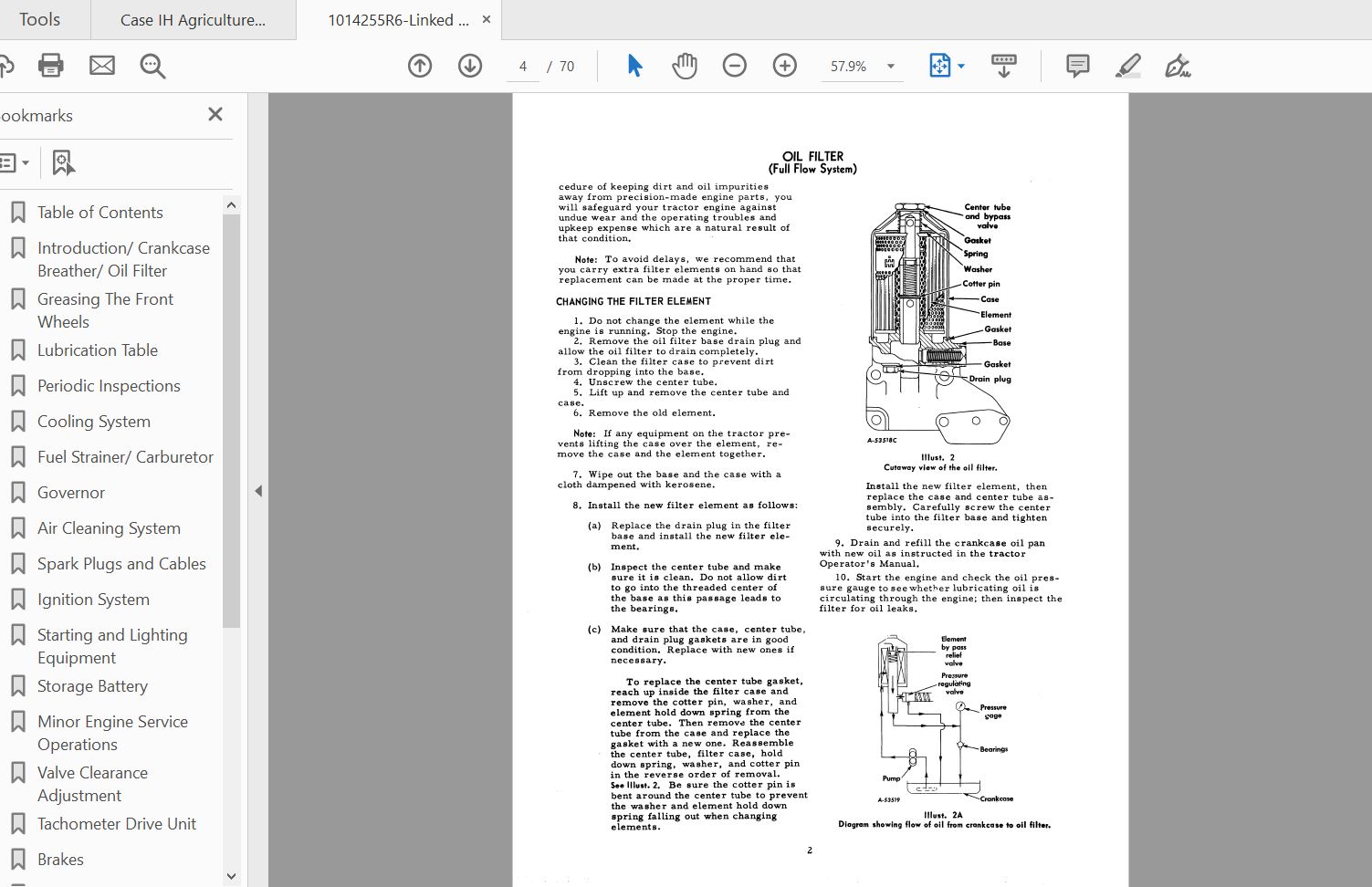 Case IH Tractor 460560660 Operators Manual1014255R6 2
