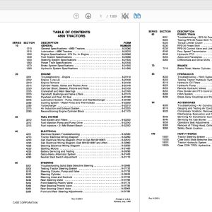 Case IH Tractor 4890 COMPLETE Service Manual8 22040R0 1fgDIk