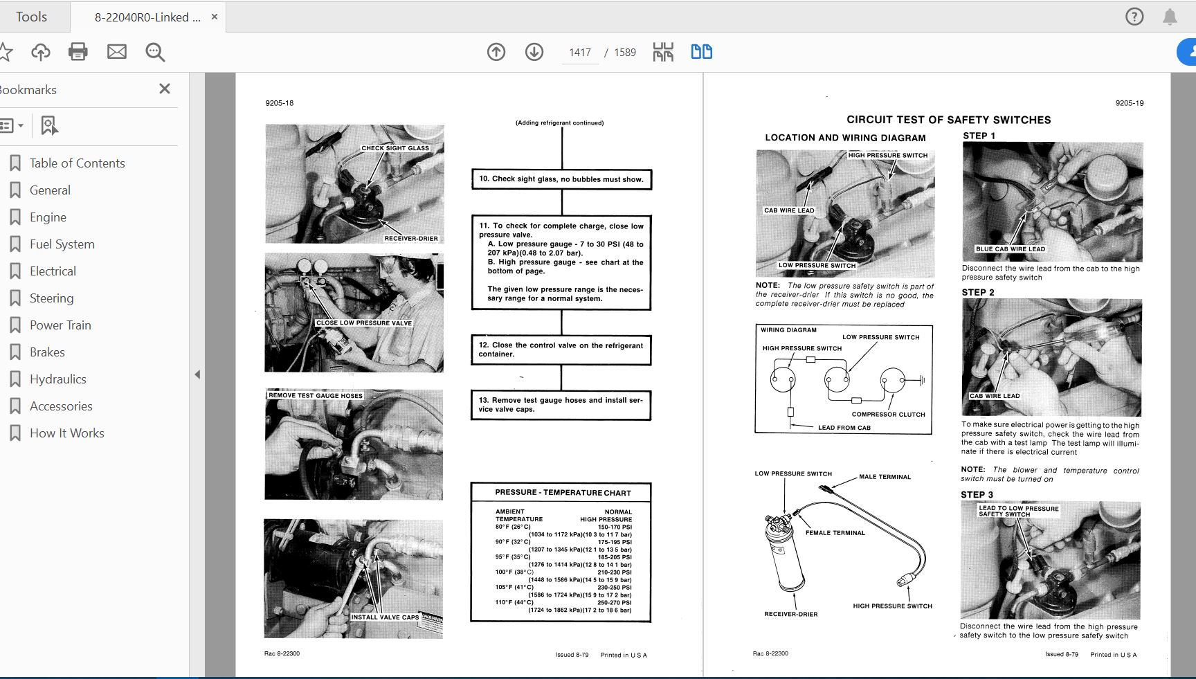 Case IH Tractor 4890 COMPLETE Service Manual8 22040R0 4hkyHN