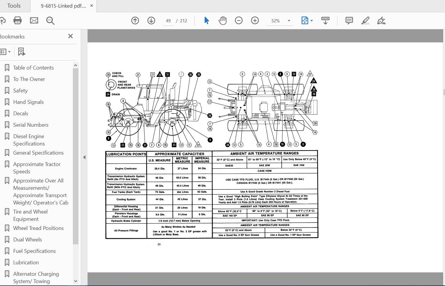 Case IH Tractor 4890 Operators Manual9 6815 3