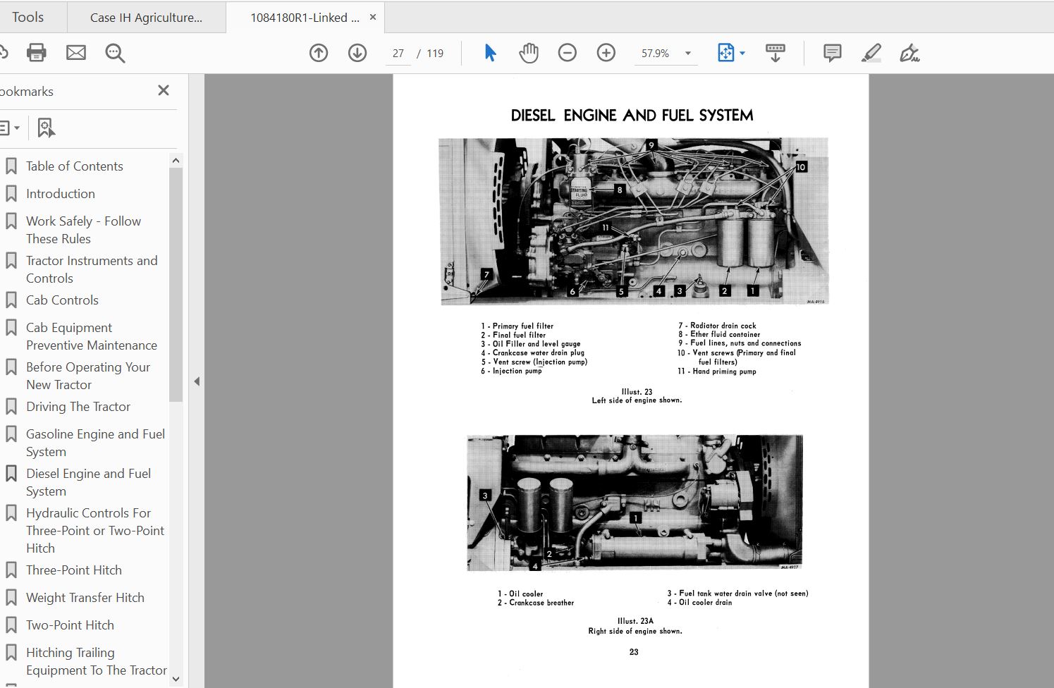 Case IH Tractor 776 Operators Manual1084180R1 4