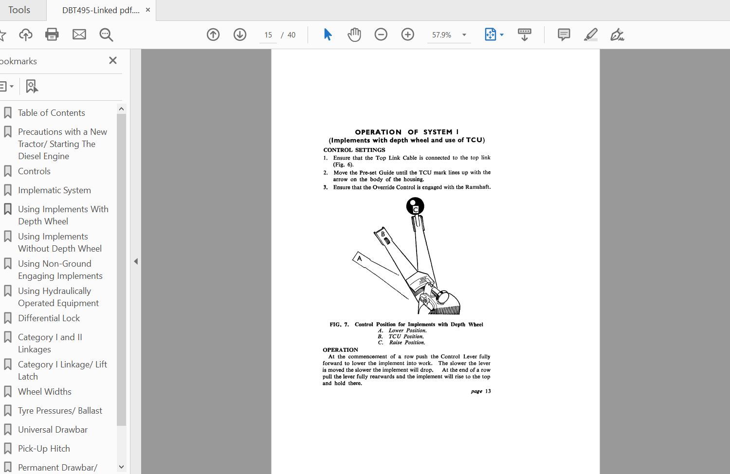 Case IH Tractor 850880990 Operators ManualDBT495 2