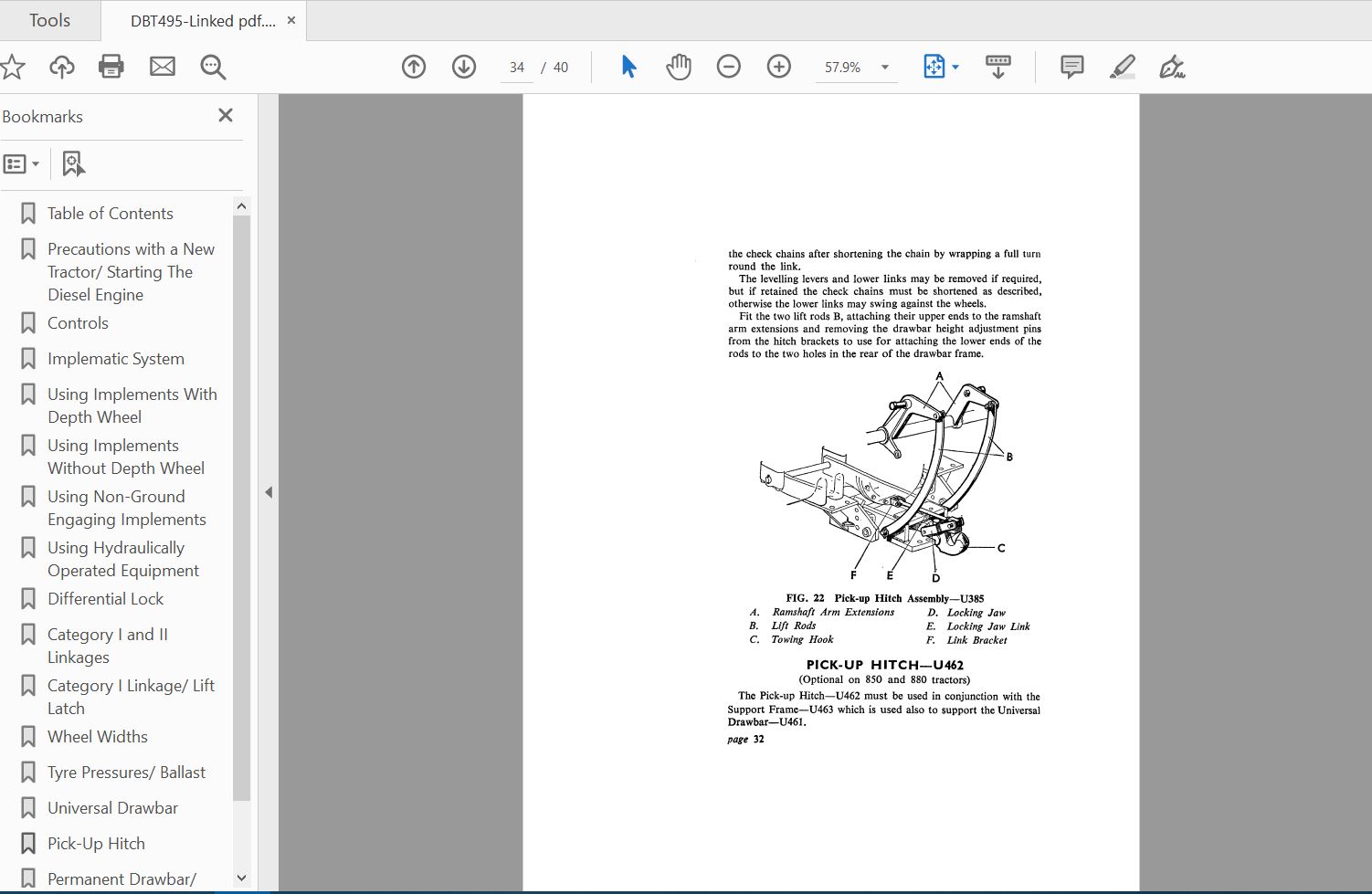 Case IH Tractor 850880990 Operators ManualDBT495 4 1