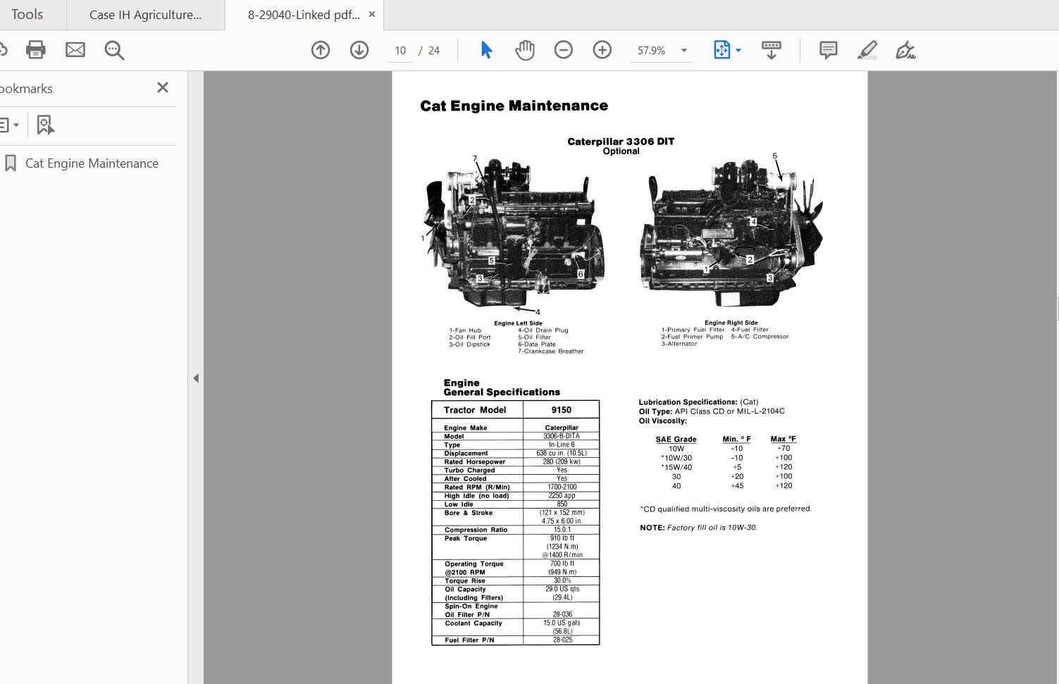 Case IH Tractor 9150 Operators Manual8 29040 2
