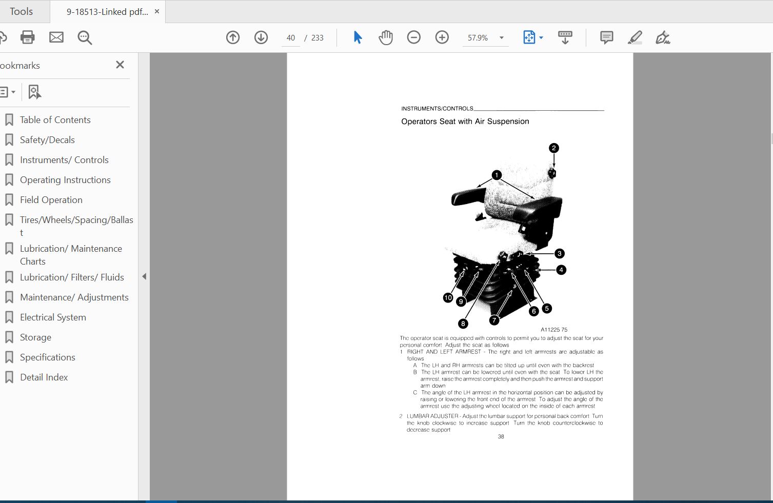 Case IH Tractor 9250 Operators Manual9 18513 4