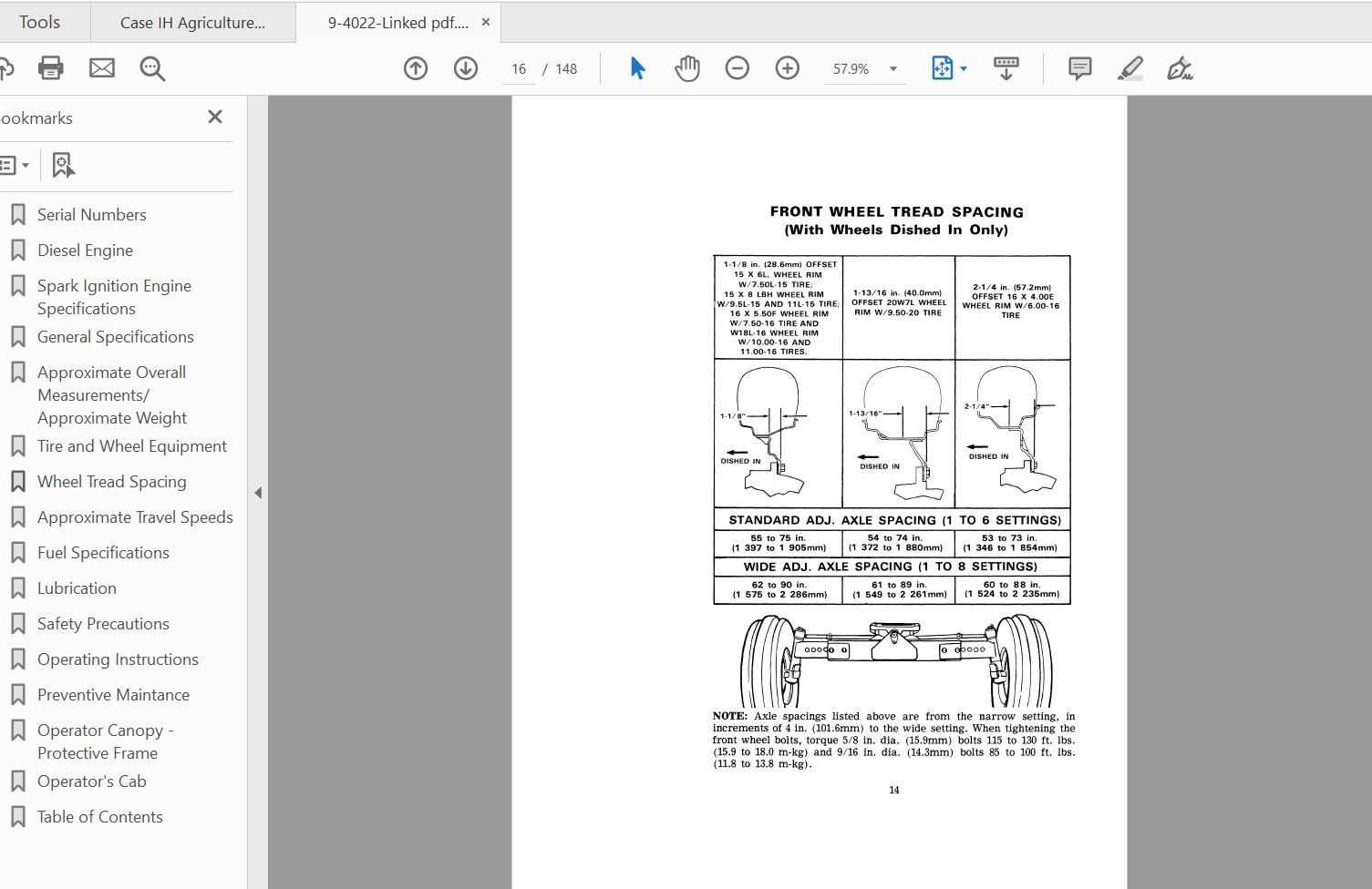 Case IH Tractor 970 Operators Manual9 4022 3