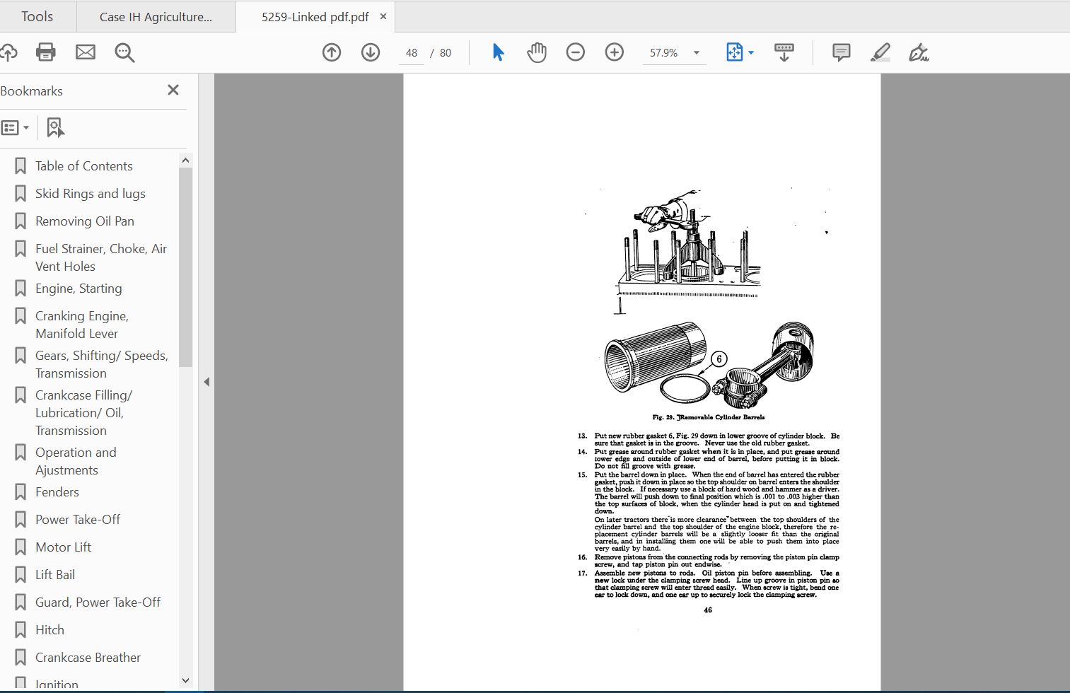 Case IH Tractor CC Operators Manual5259 4