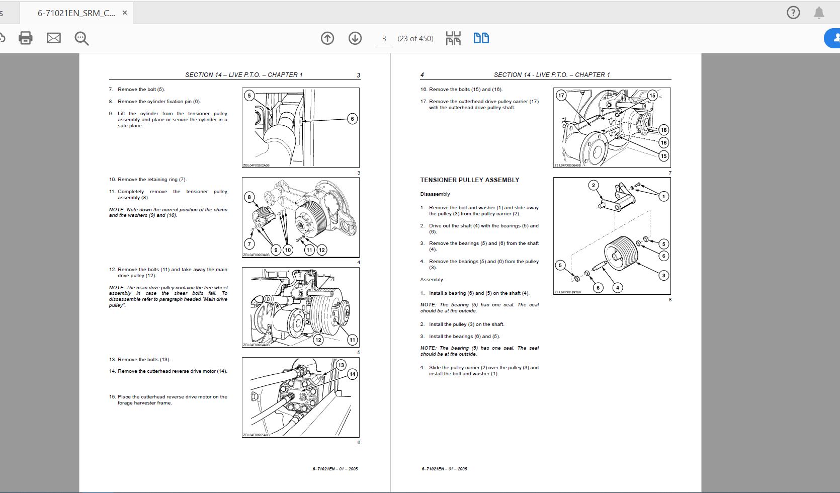 Case IH Tractor CHX SUPPLEMENT Service Manual6 71021 2