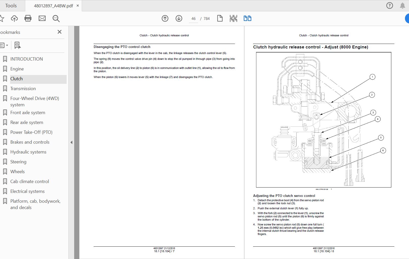 Case IH Tractor Farmall 100JX110JX70JX75JX80JX90JX Service Manual48012897 3