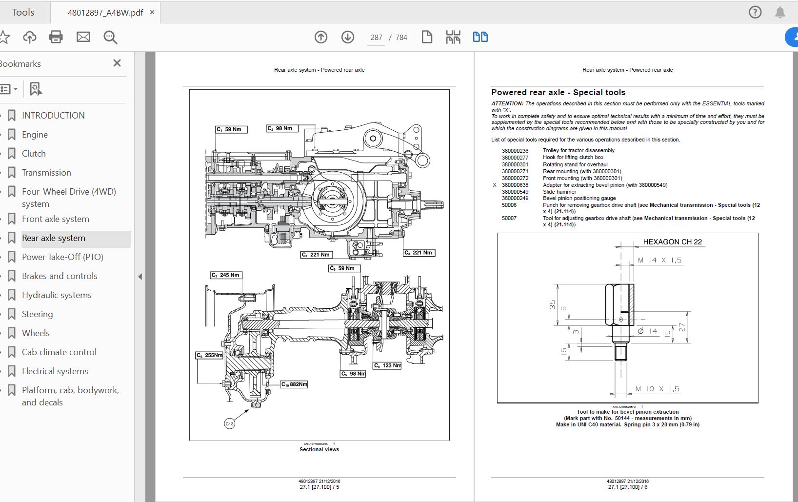 Case IH Tractor Farmall 100JX110JX70JX75JX80JX90JX Service Manual48012897 4