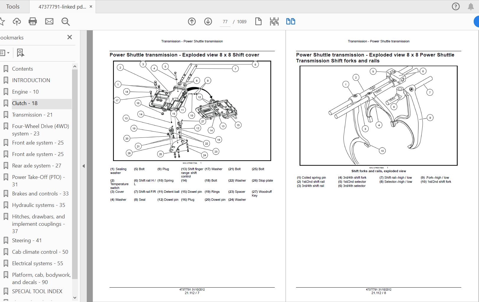 Case IH Tractor Farmall 110A120A125A140A Service Manual47377791 2
