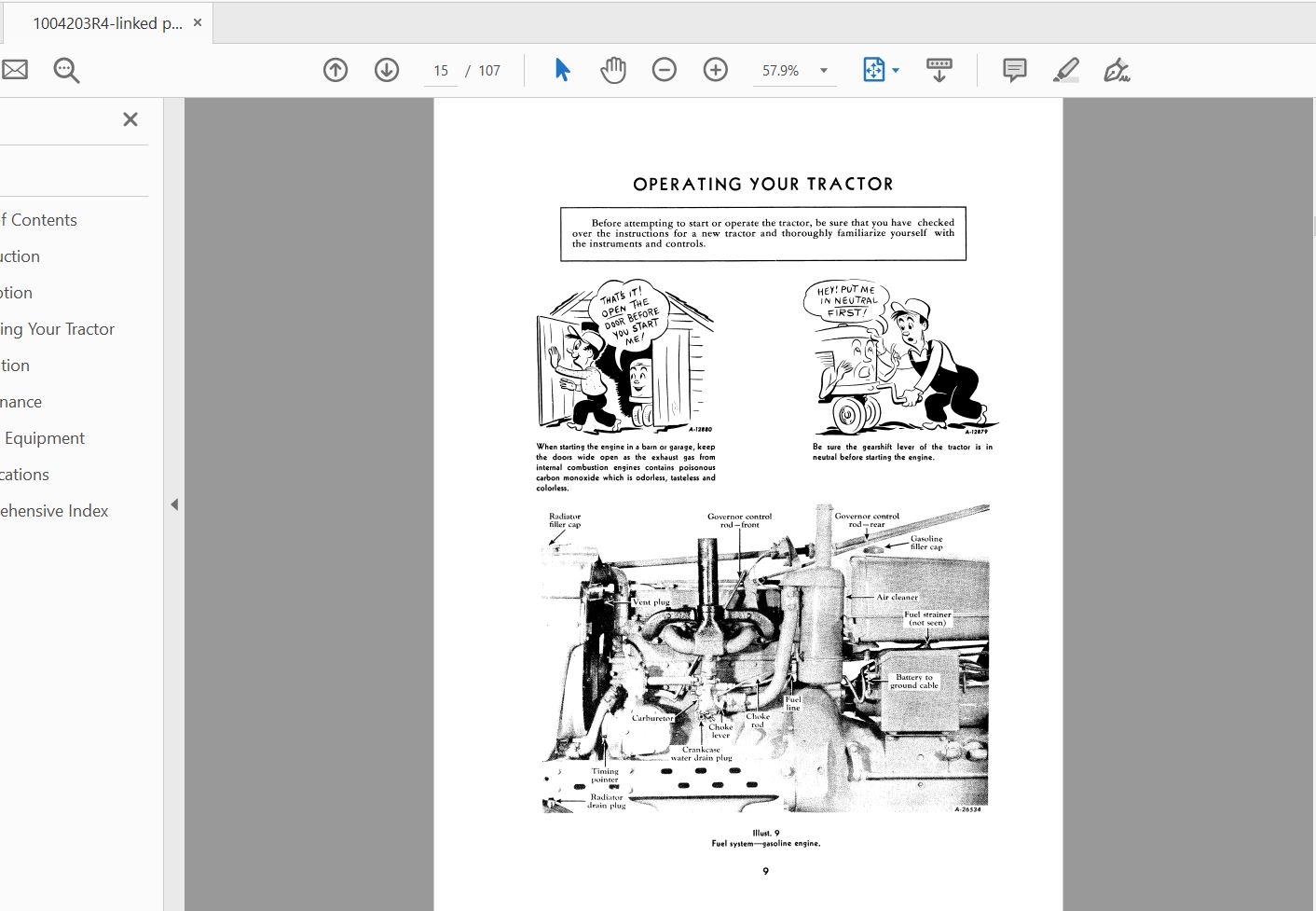 Case IH Tractor HHV Operators Manual1004203R4 2