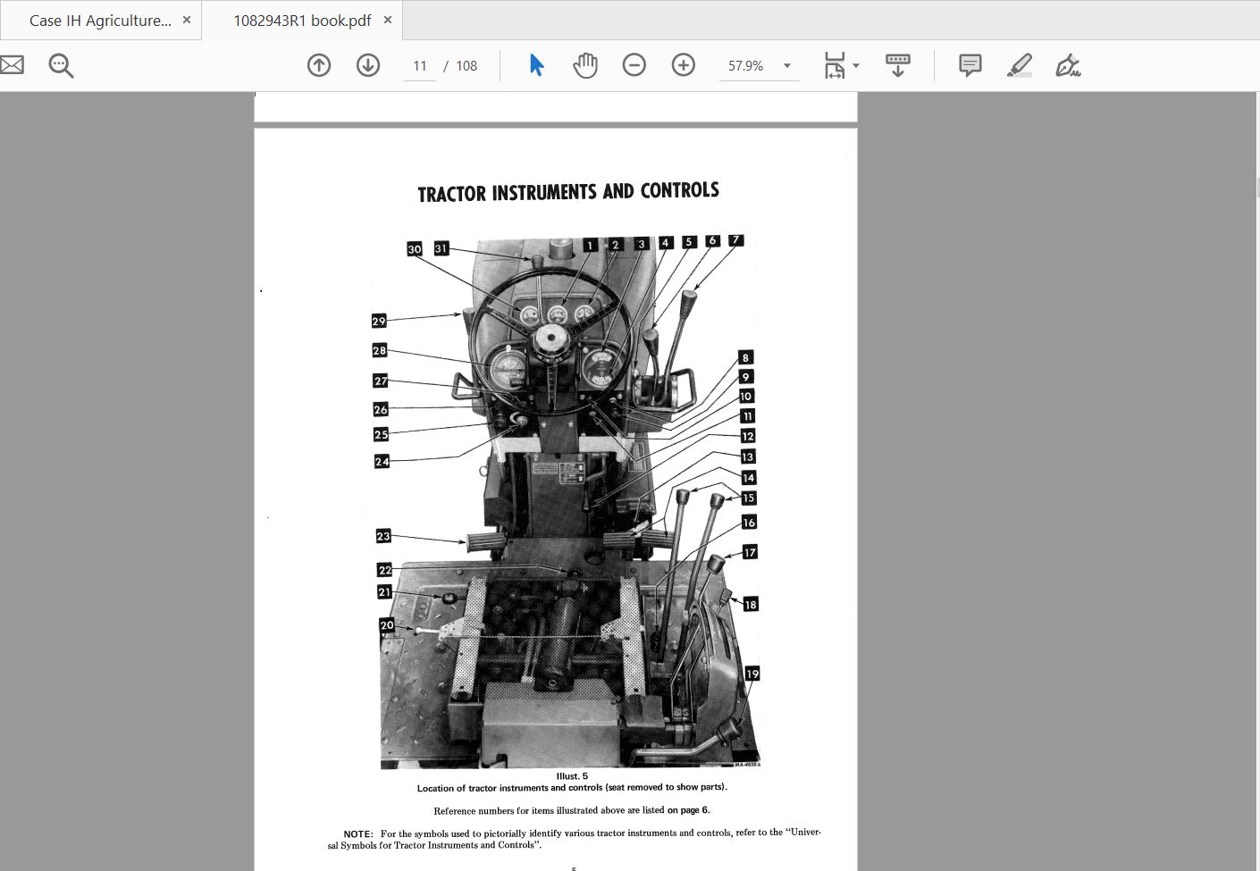 Case IH Tractor International 766 Operators Manual1082943R1 4