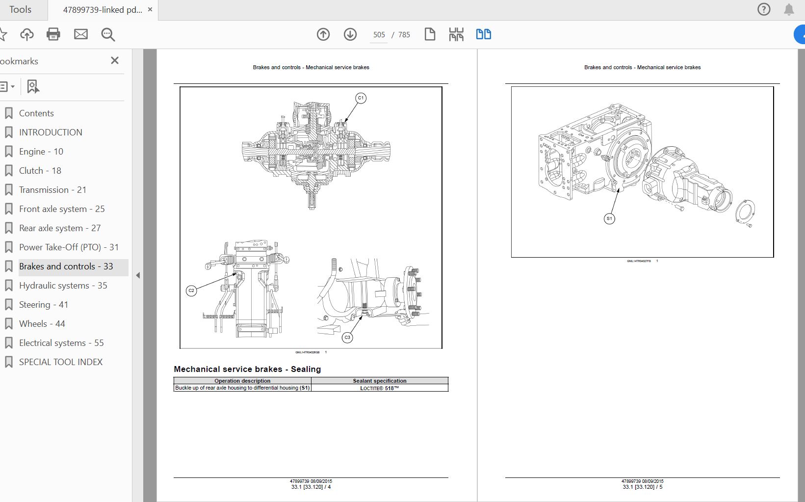 Case IH Tractor JX35T JX40T JX45T Service Manual47899739 3