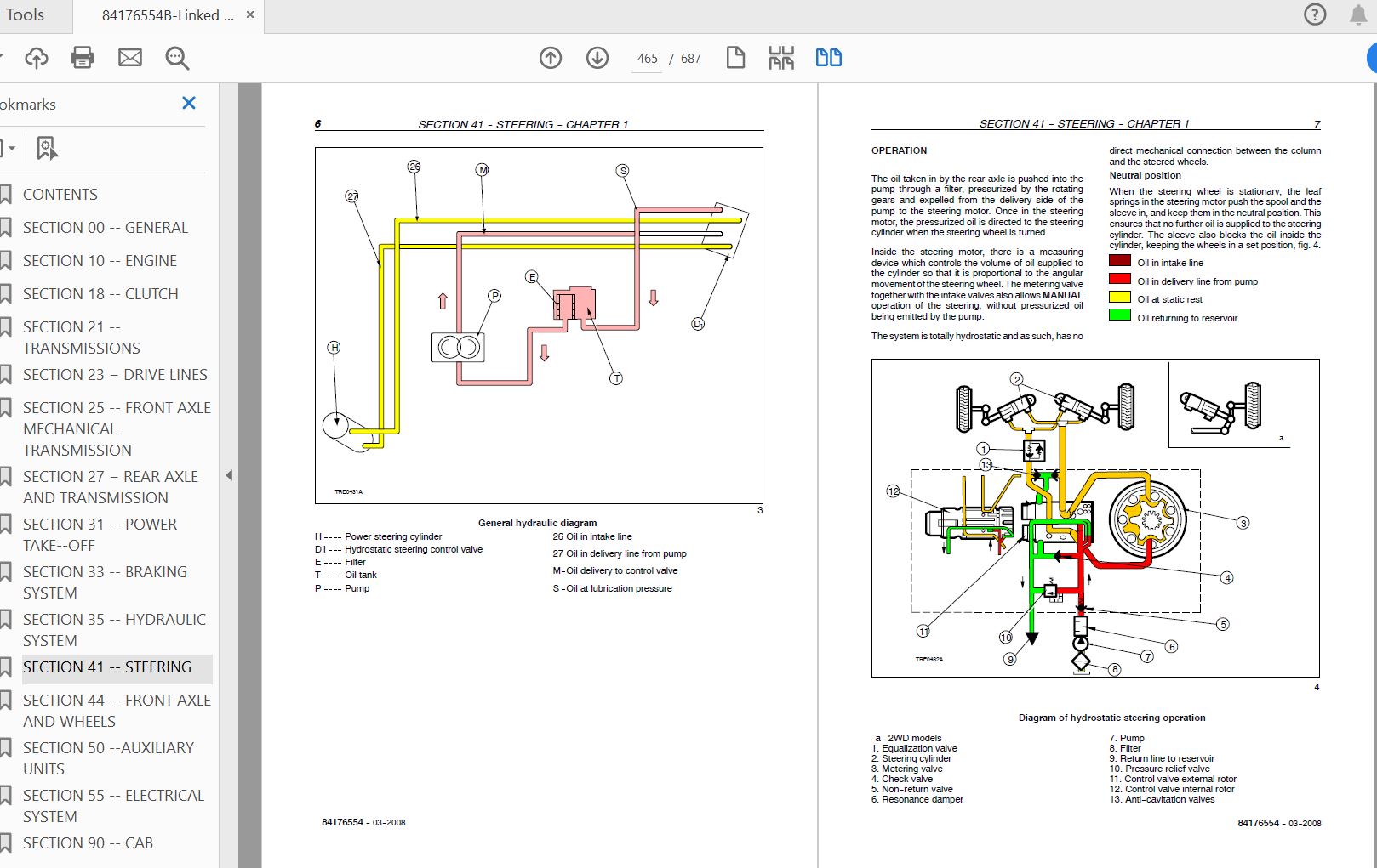 Case IH Tractor JX60JX70JX80JX90JX95 Utility Service Manual84176554B 2