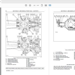 Case IH Tractor JX60JX70JX80JX90JX95 Utility Service Manual84176554B 3