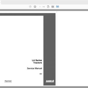 Case IH Tractor LA LAE Series Service Manual5631 1
