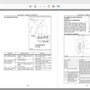 Case IH Tractor LX132 LX152MSL LX162 LX172MSLHSL Loaders Service Manual87022137 2