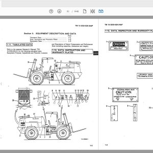 Case IH Tractor M4K Military Manual Model NA Service Manual3930010764237 3