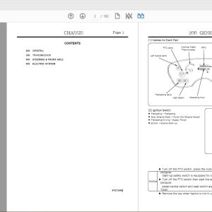 Case IH Tractor MAXXFARM 25 Service Manual47673548 2