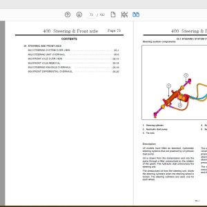 Case IH Tractor MAXXFARM 25 Service Manual47673548 3