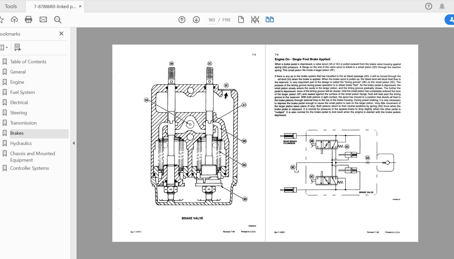 Case IH Tractor MX150 MX170 Service Manual7 87886R0 3