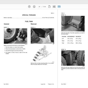 Case IH Tractor MX180MX200MX220MX240MX270 Service Manual7 91543 2