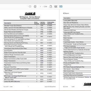 Case IH Tractor MX210MX230MX255MX285 Service Manual6 12723 1