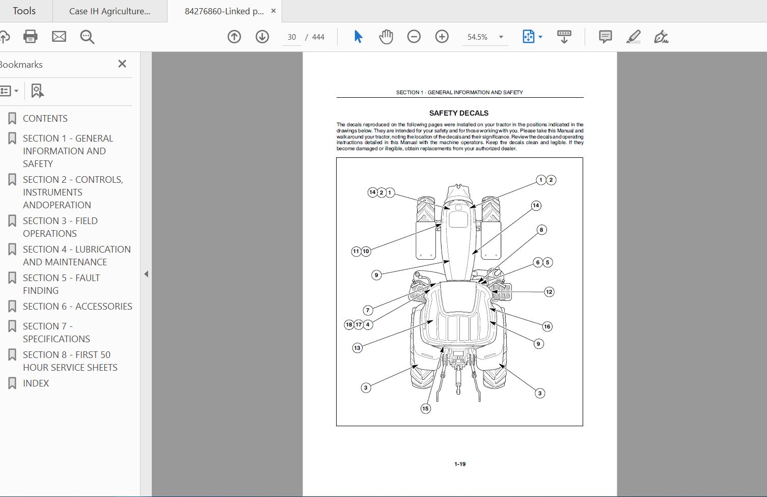 Case IH Tractor PUMA T3 165 180 195 210 225 Operators Manual84276860 3