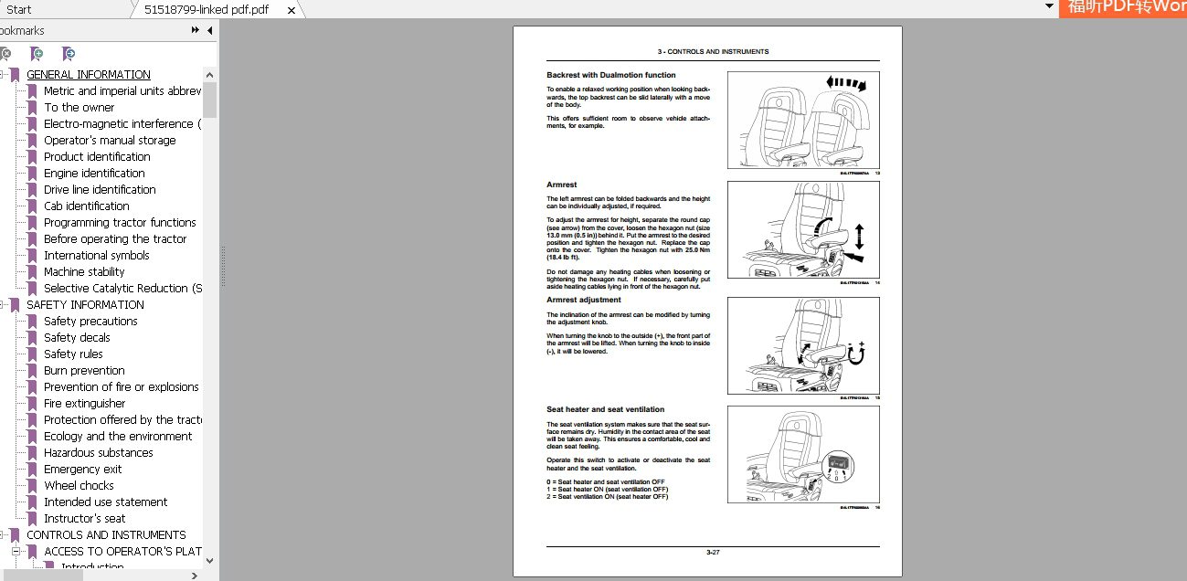 Case IH Tractor Puma 185 200 220 240 CVX TractorTier 4B Operators Manual51518799 3