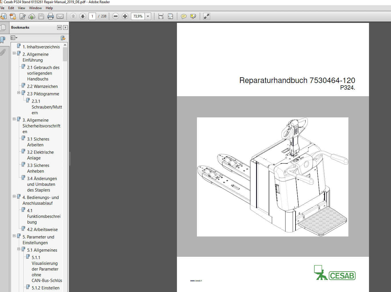 Cesab Forklift Full Repair Manuals 2019 GERMANDE 2