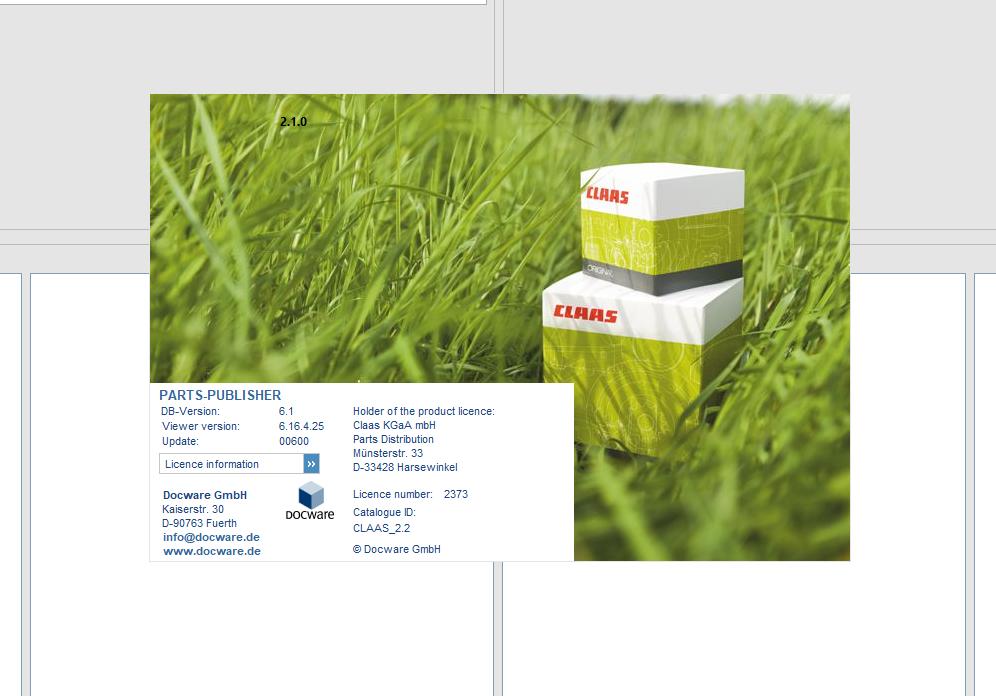 Claas Parts Doc 22 Agricultural Updated 600 1020197 1