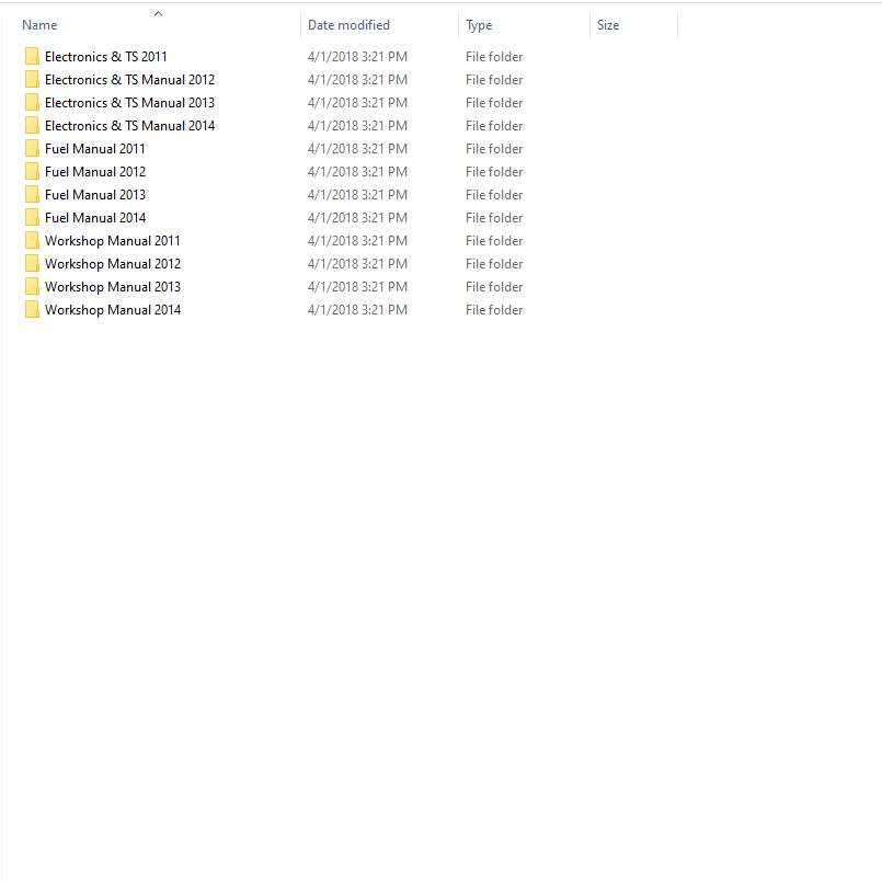 Detroit Diesel All Series 2018 Service Manual DVD4
